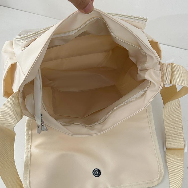 Große Kapazität Einfache Damen Japanische Niedliche Postman Bag Transparent Schlamm Bar Schmerz Tasche Student Dopamin Umhängetasche