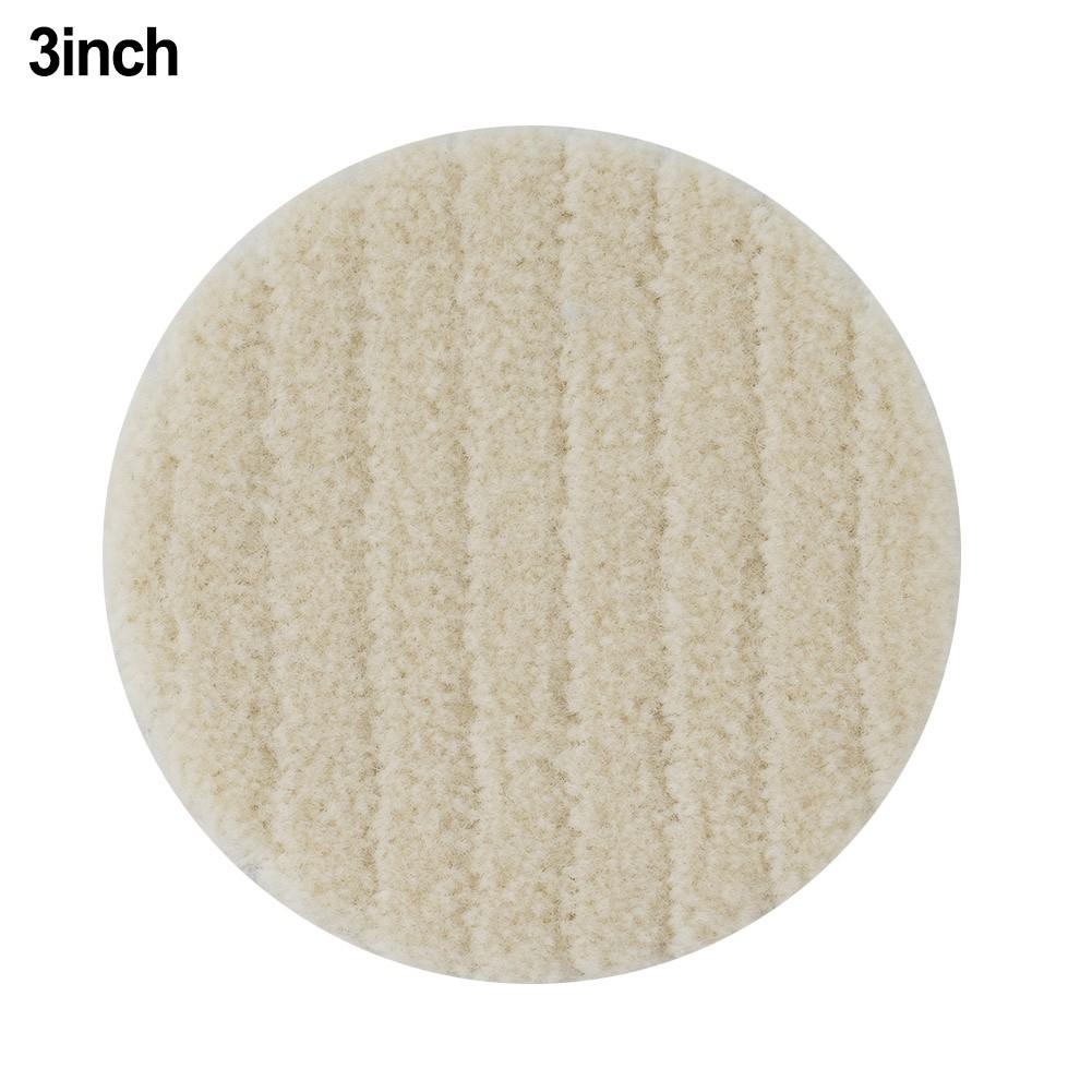 

Моющийся и многоразовый шерстяной полировальный диск, идеально подходящий для полировки и чистки автомобиля 3 inches