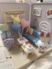 hot! Takara Tomy  Poke Peace House Kitchen Bathroom Shop Pikachu Starzora Park Pikachu&Jirachi Toys Playset Gift