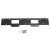 Door Strike Plate Double Holes Steel Reinforced Strong Easy Install Security Stike for 5?1/2in To