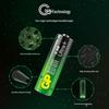 GP AA 1.5V Ultra Alkaline Batteries 4-Pack CN plug (adapter included)