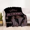 Girl Group Poses Blanket Soft Warm Cozy Suitable for Picnics Couch Office Chair Four Seasons Universal Digital Print