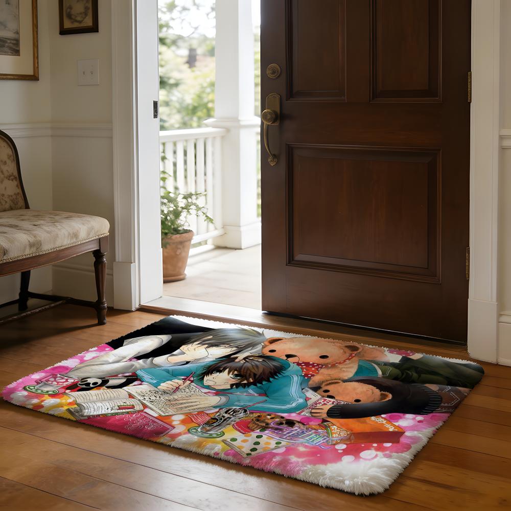 Hot BL SSekaiichi Hatsukoi Floor Mat Soft Flannel Absorbent Mat Non-Slip Rug Home Bedroom Bathroom