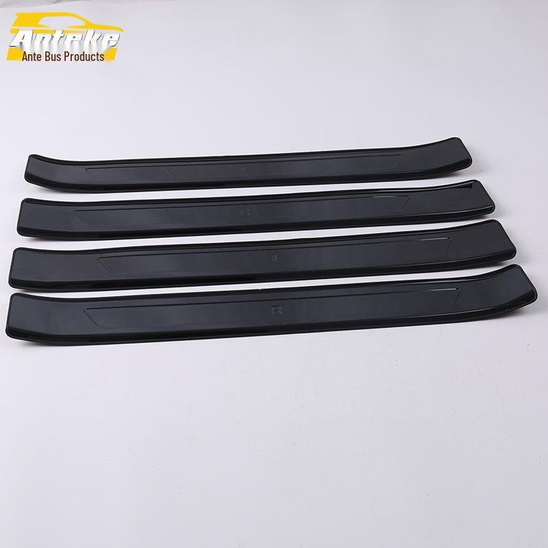 19 CX8 Sill & Bumper Trim Stickers: Bright Strips & Trunk Plate Modification Accessories