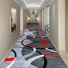 Tappeto Runner Geometrico Stile Nordico per Corridoio Antiscivolo Facile da Pulire Tappetino per Ingresso Tappeti per Ingresso Domestico Tappeto Personalizzato per Scale