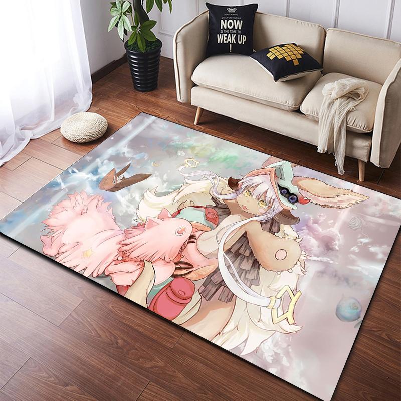 Anime Made In Abyss Carpet Kitchen MatEntrance Doormat Bedroom Floor Decoration Living Room Carpet Bathroom Anti-slip Rugs