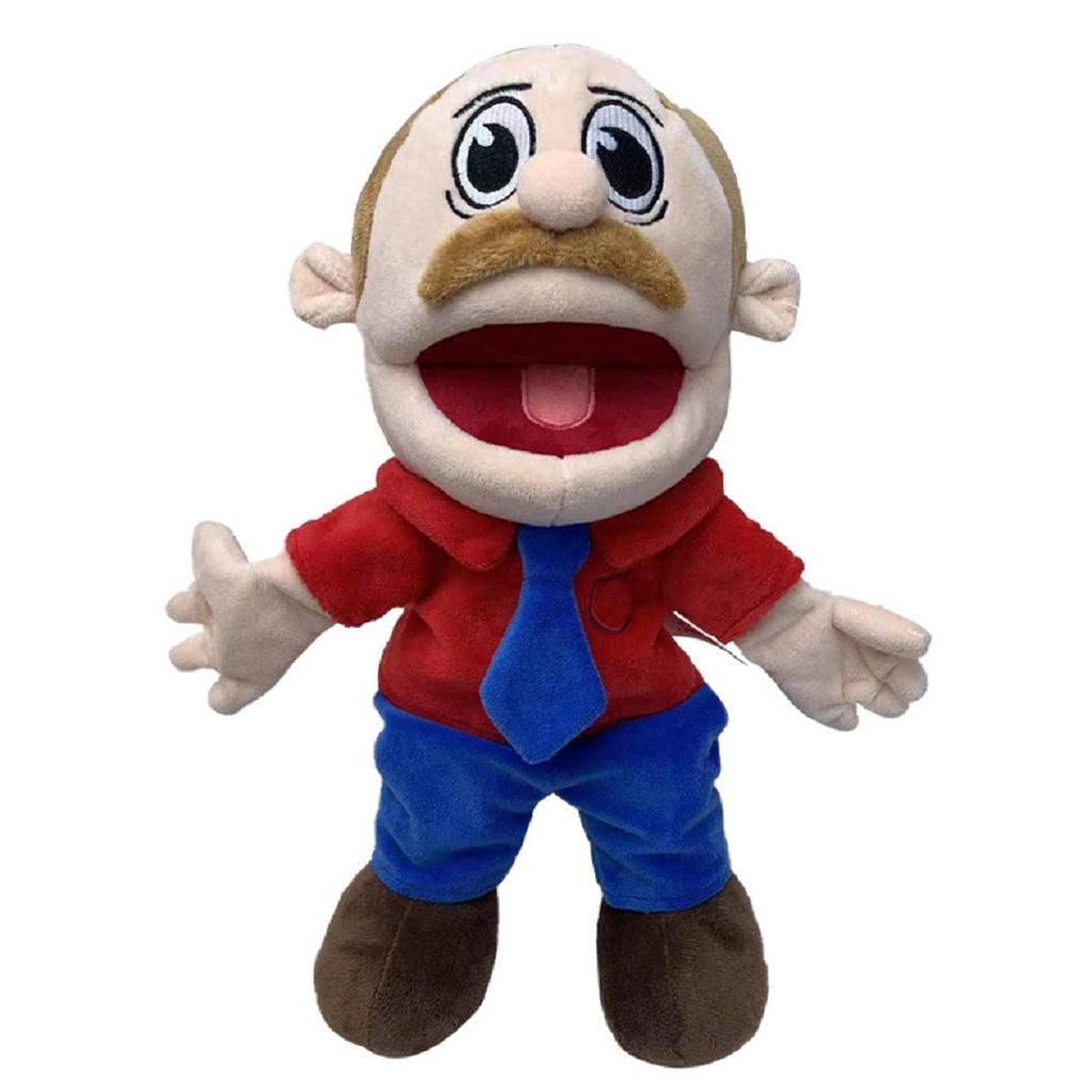Nowa Marionetka Jeffy Lalka Jeffy Marionetka Ręczna Mała Marionetka Jeffy Rodzina Prawdziwy Jeffy Zombie Chłopiec Marionetka Ręczna Miękka Zabawka Pluszowa Marionetka Feebee