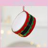 Christmas Drum Pendant Christmas Tree Hanging Ornament With Festive Decor For Holiday Celebrations