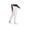 adidas Einfarbige High Waist Slim Fit Freizeithose Damen Unterteile Weiß HY0864