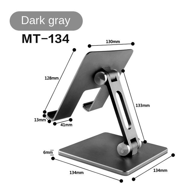 Suport metalic pentru telefon mobil de birou pentru iPhone IPad Xiaomi Suport reglabil pentru tabletă de birou Suport universal pentru telefon mobil de masă