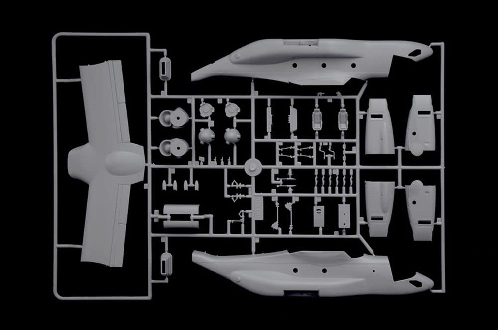 Italeri Tamiya 1/72 Scale Airplane Series No. 1463 U.S. V-22A Osprey Plastic Model Kit 37194, Molded In Color