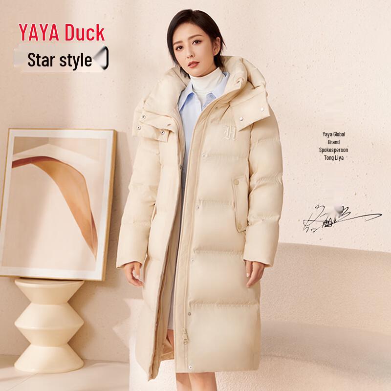 YAYA Women's Long 90% Down Winter Jacket (Tong Liya Style)