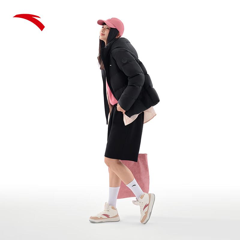 Anta Women's Hooded Duck Down Puffer Jacket