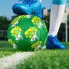 Leon FC Fußball, bunt, für alle Altersgruppen geeignet, maschinengenäht, PVC-Material, Wettkampfqualität, langlebig und hoher Rückprall