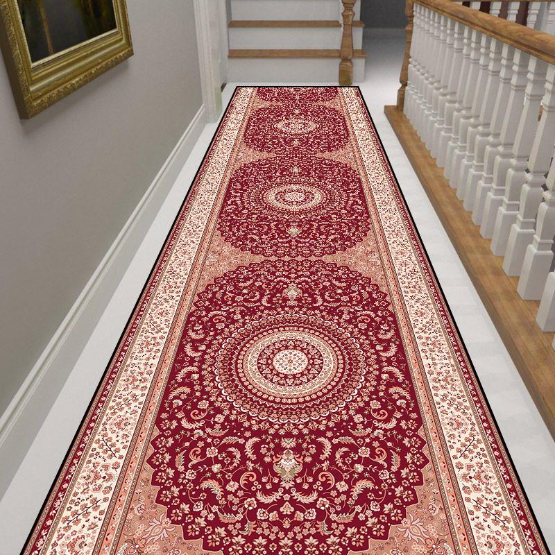 Bohemian Long Corridor Carpet Luxury European Decoration Hallway Rug Non-slip Easy Cleaning Floor Mat Stairway Runners Carpets