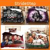 3d Print Wwe Eaw Duvet Cover Wrestling Game Bedding Comforter Bed Set Supplies