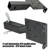 Long Lasting Winch Support Bracket For Standard 2 Inch Towing Receiver On Utility Vehicle And Outdoor Trucks