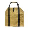 Outdoor Camping Large-capacity Firewood Storage Bag Waterproof Dual-purpose Handbag Wet Wax Canvas Logging Bag Yard Storage Bag