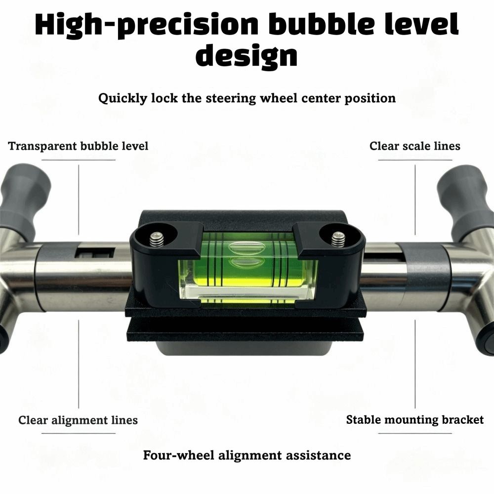 High Precision Wheel Alignment Gauge Steering Positioning Spirit Level Bubble Auto Repair
