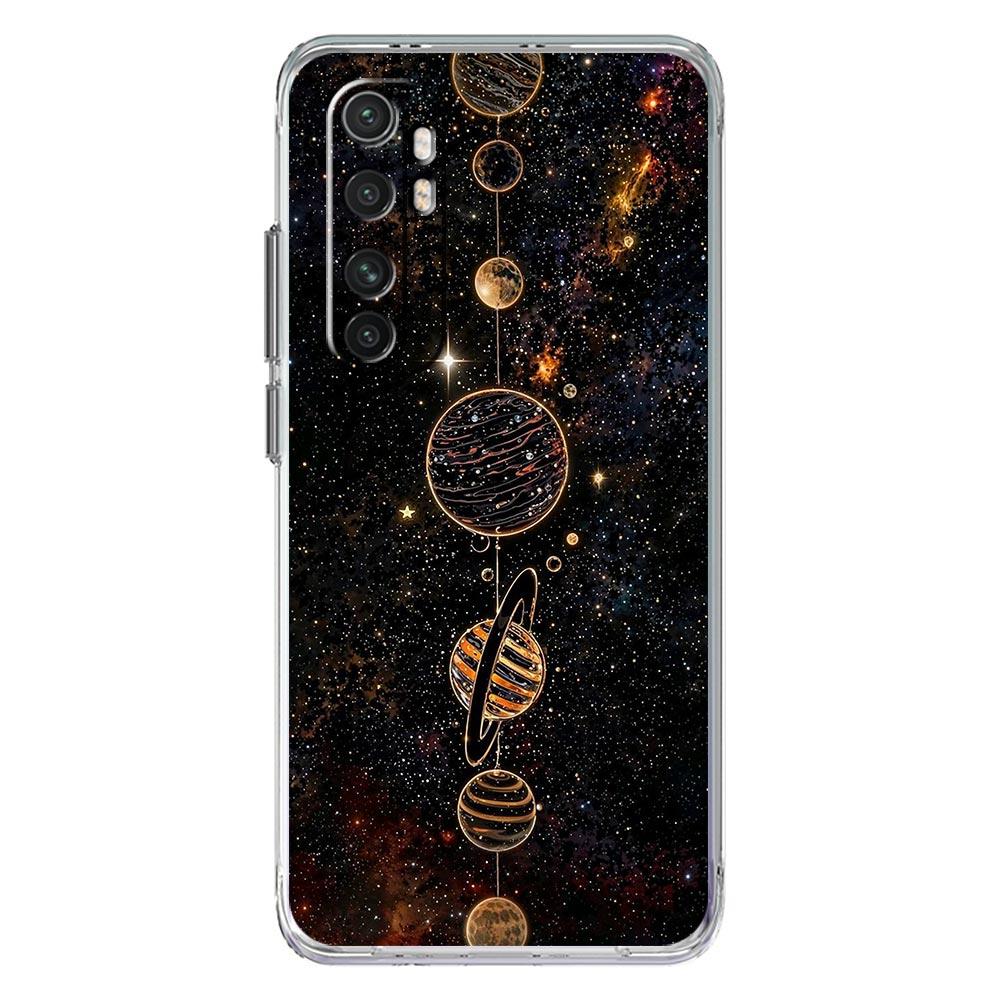 Phone Case For Xiaomi Mi Poco X7 X6 X5 NFC X3 F7 Ultra F6 Pro F3 15 14T 14 13T 11 12 13 Lite Cover Starlit Sky Planet Space Art