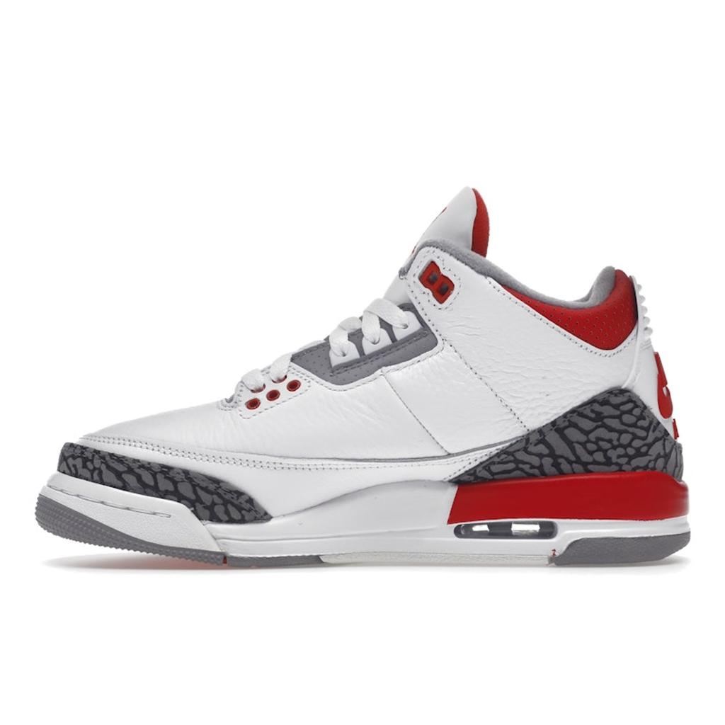 Air Jordan 3 Retro GS Fire Red 2022 Dětské tenisky Bílá Cementově šedá Černá DM0967-160