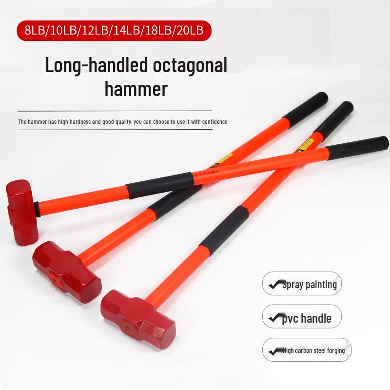 Zhanrenzhe Heavy-Duty Long Handle Sledgehammer