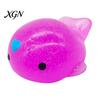 Decompression Toy Mini Glitter Animal Squeeze Toy, Whale Hedgehog Dolphin Crab Rabbit Pinch Anxiety Relief Stretchy Stress Ball, Party