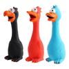 Rot/Blau/Schwarz Niedliches Hund Quietschspielzeug Latex Hühnerform Langlebig zum Kauen für kleine bis mittelgroße Rassen Interaktives Haustierbedarf