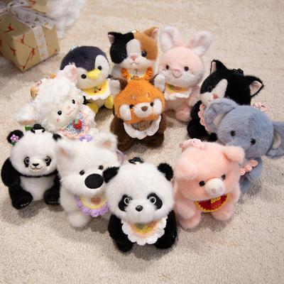Cute Cute Animal Panda Penguin Pendant Plush Toy Doll Girl Bag Keychain Pendant Rag Doll