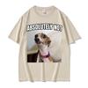 Funny Absolutely Not Dog Parody Meme Graphics T-shirt for Unisex Women Harajuku Summer Short Sleeve T Shirt Comfort Casual T-shirts