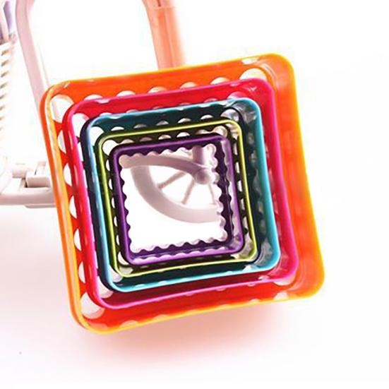 5 szt. DIY Fondant Mould Formy do pieczenia Ciasta Ciasteczka Dekorowanie Sugarcraft Narzędzia Zestaw