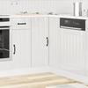 VidaXL Lucca Corner Kitchen Cabinet High Gloss White Engineered Wood, Corner Cabinet, Corner Sink Unit,, Furniture 853749