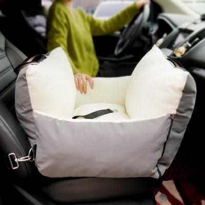 Haustier-Auto-Sicherheitssitz-Nest-Pad, Zwinger, doppelseitiger Stoff, abnehmbar, vollständig abnehmbare und waschbare Haustierprodukte.
