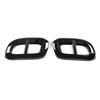 For  Mercedes-Benz GLE 350 GLE 450 GLC GLS W167 X253 X167  ABS car muffler exhaust pipe tail cover decorative sticker