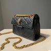 Chain Strap Bag Grid Texture PU Material Multifunctional Shoulder Purse Handbag for Daily Life Work