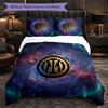 Borussia Dortmund Pattern 3 Pieces Bedding Set Soft Microfiber Duvet Cover with Pillow Cases for Bedroom