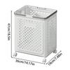 Clothes Hamper With Wheels Foldable Wheeled Laundry Basket 36x47cm/14x18 Inches Large Clothes Hamper Wheeled Laundry Basket For