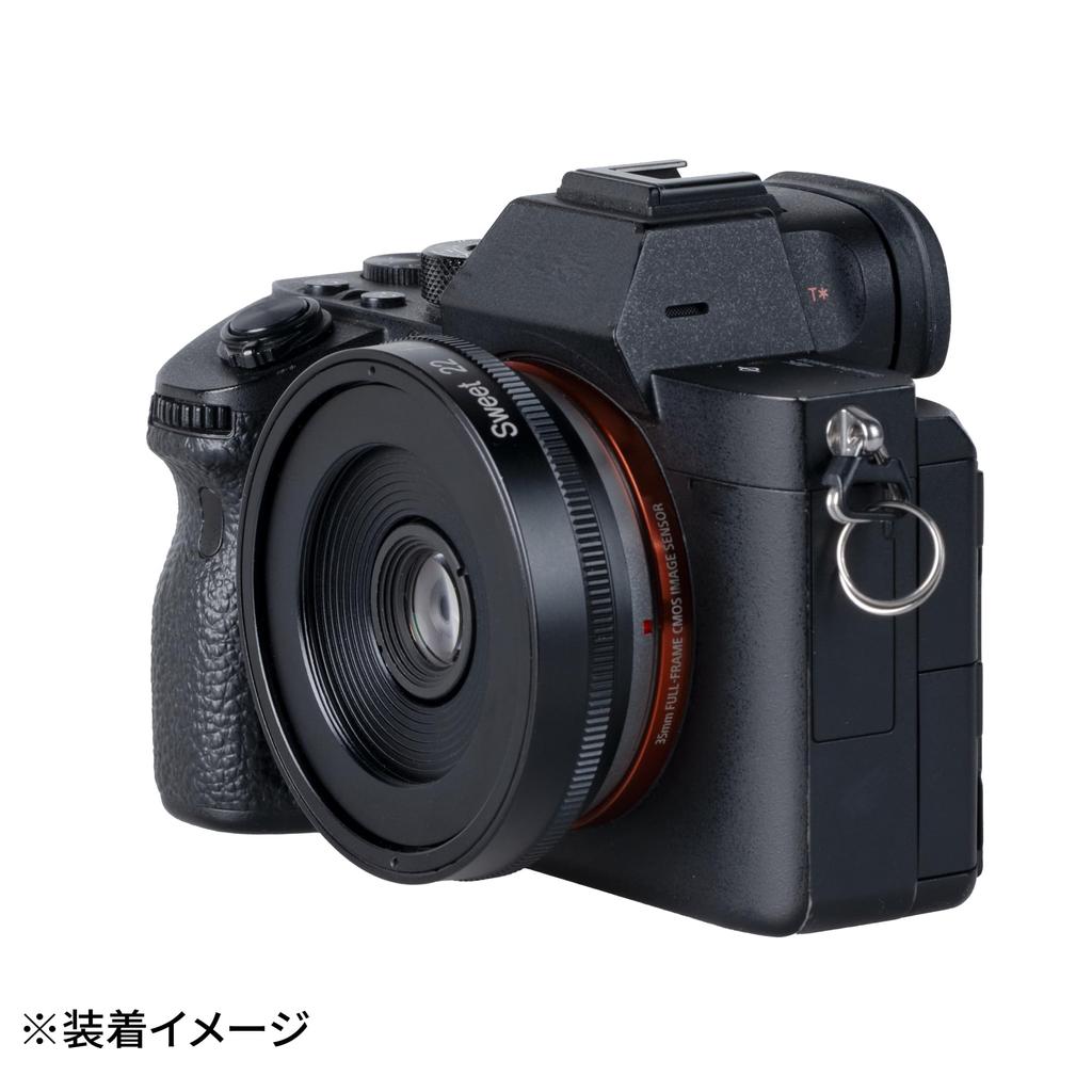 Lensbaby Single Focus Wide Angle Lens Sweet 22 Kit for Fujifilm X 22mm Manual Focus ND Cloth Included F3.5 Filter/Lens Case/Lens