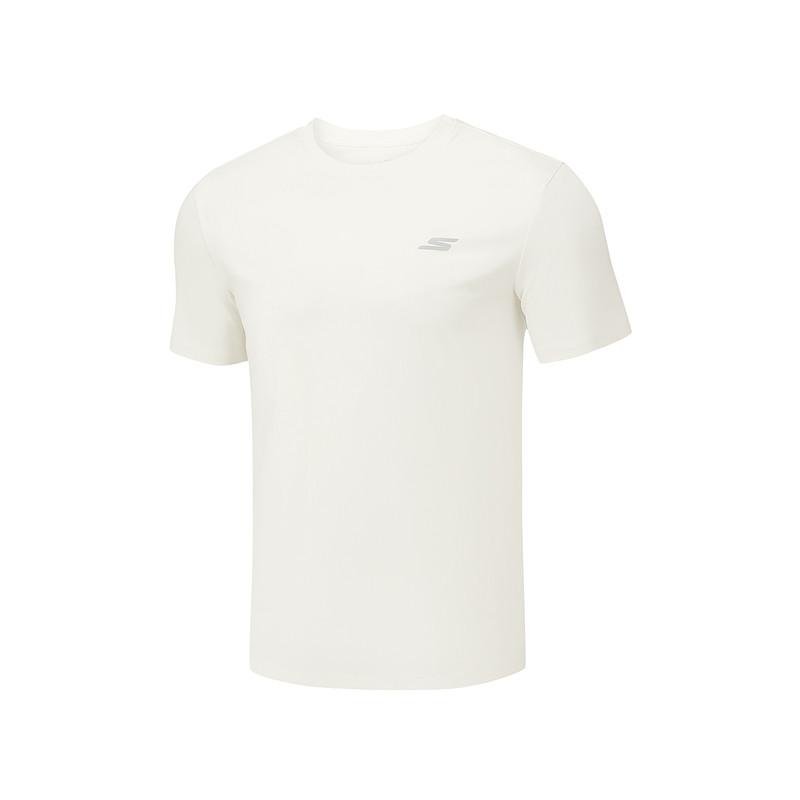 Skechers Breathable Round Neck Knitted Quick-Dry T-Shirt Men tops P226M197-0074 M