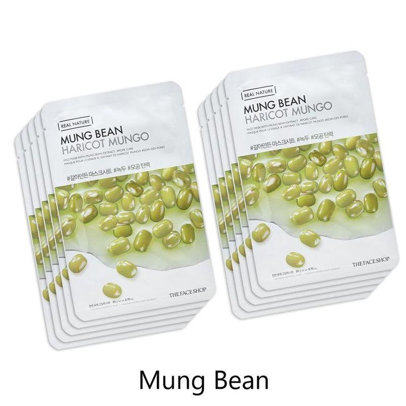 THE FACE SHOP - Real Nature Face Mask Bundle Set - 15 Types