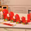 Year Of The Horse Plush Toy With Super Soft Short Pile For Chinese New Year Gifts