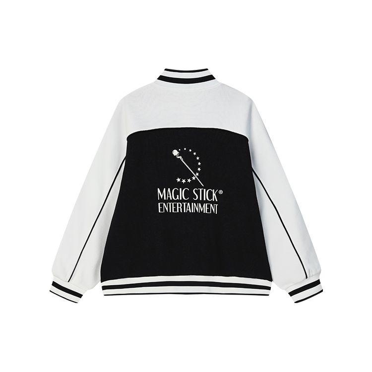 Fila Color Block Knit Long Sleeve Jacket Women Jacket Black F11W249501F-BK