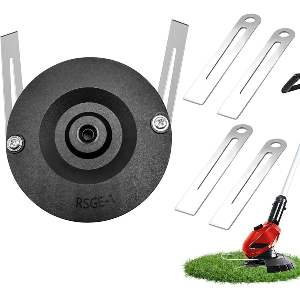

New Stainless Steel Grass Trimmer Blade for Battery Models, Double Blades with Underbody Protection China Mainland