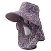 1pcs Breathable Tea Hat New Women's Fashion UV Protective Sun Hat Ponytail Hat Agricultural Cap Neck Cape Cap