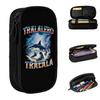 Tralalero Tralala Pencil Case Cute Italian Brainrot Pen Bag Kids Big Capacity School Supplies Cosmetic Pencilcases