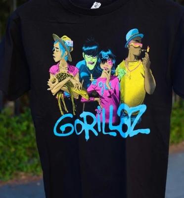 Grafické tričko Gorillaz