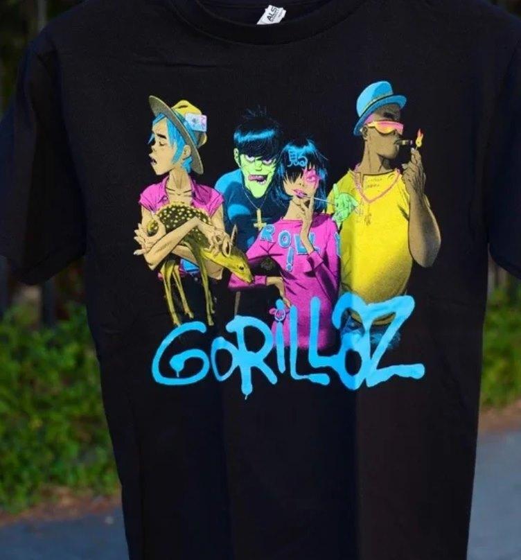 

Графическая футболка Gorillaz S