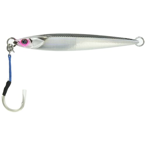

JACKALL Metal Jig Bumbles Jig Short 100g G202 Slim Border Silver