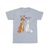 Disney Womens/Ladies The Aristocats We Go Together Cotton Boyfriend T-Shirt