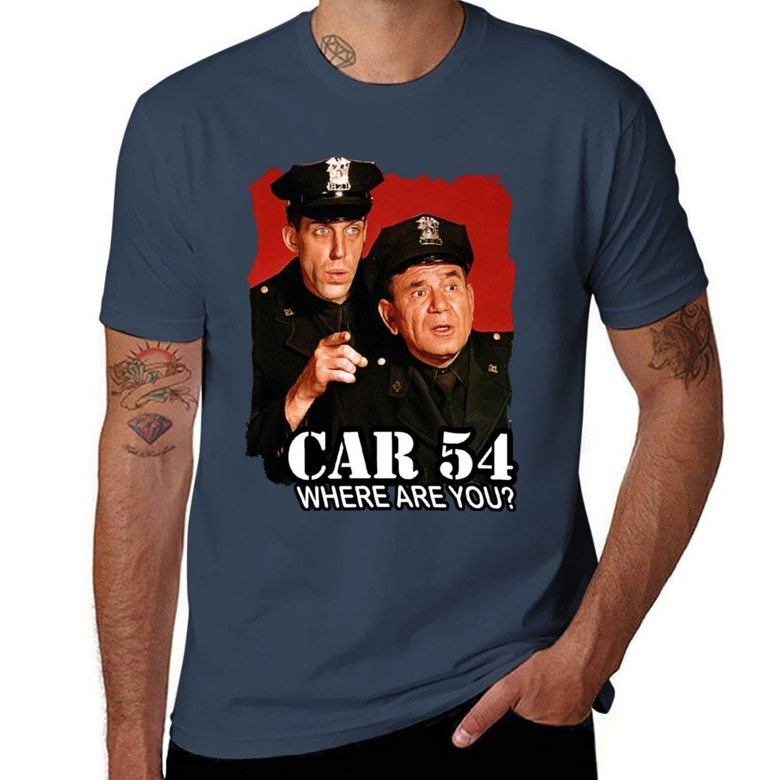 Car 54 Where Are You Tribute Fred Gwynne Tribute Tshirt Sport Basic Moisture Wicking Tee S
